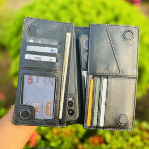 M06/Black Walt long wallet (কালো)